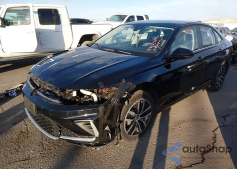 2025 Volkswagen Jetta 1.5T Se from USA, damaged, VIN 3VW7X7BU4SM074456